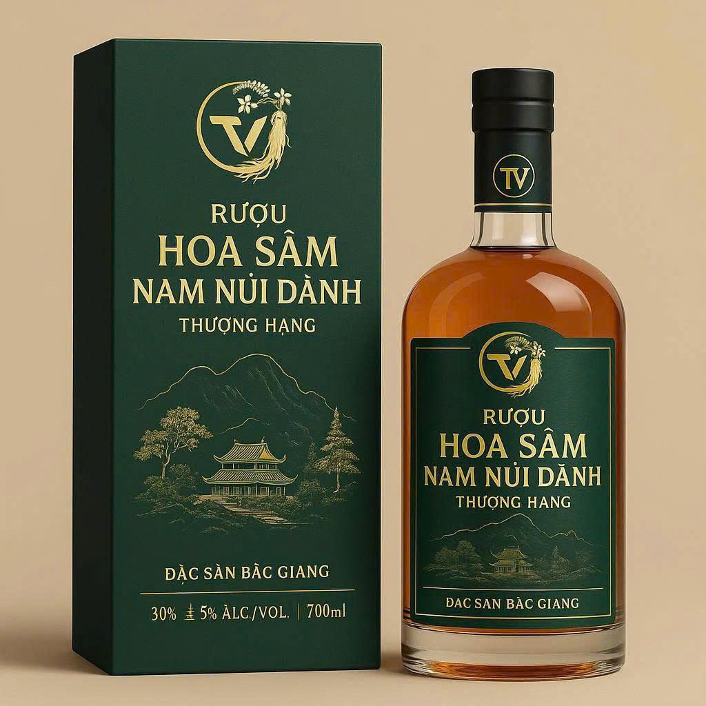 Rượu Sâm Nam Núi Dành